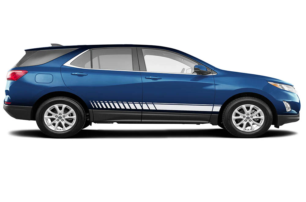 Stripes Graphics Vinyl Decals Compatible with Chevrolet Equinox - Image 8
