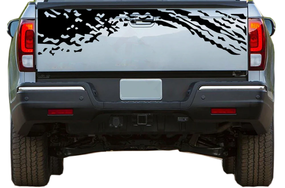 Tailgate Mud Splash Graphics Vinyl Decals Compatible with Honda Ridgeline
