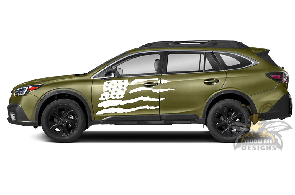 USA Door Graphics Vinyl Decals Compatible with Subaru Outback - Image 3