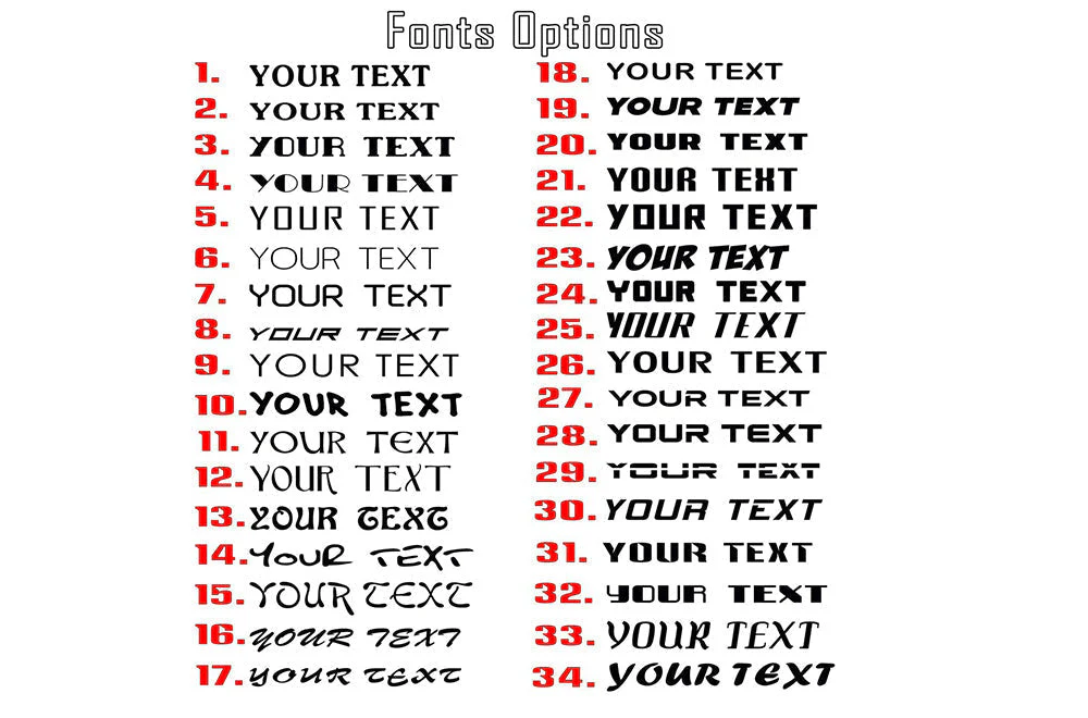 USDOT Number by State Truck Decals, 2 Set (Great for USDOT) - Image 3