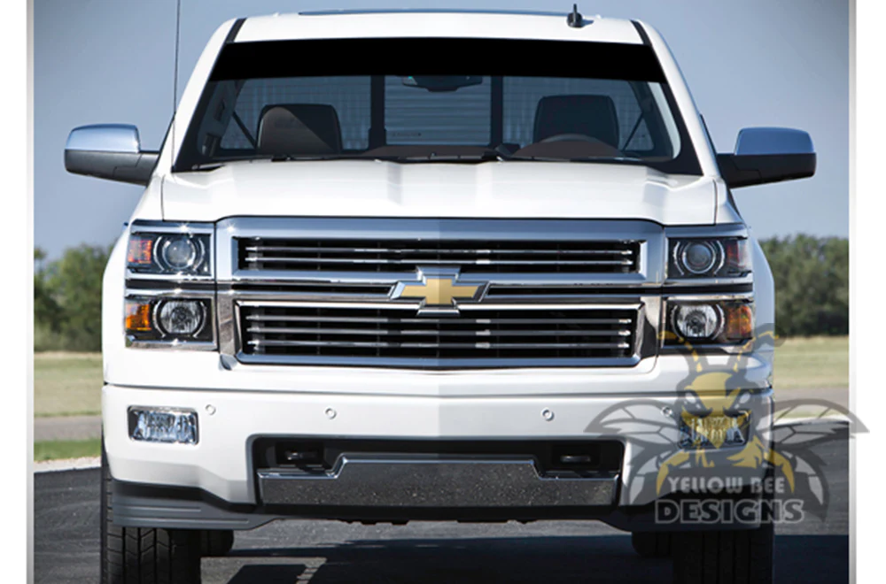 Window decals Graphics Vinyl Decals Compatible with Chevrolet Silverado 1500 - Image 2