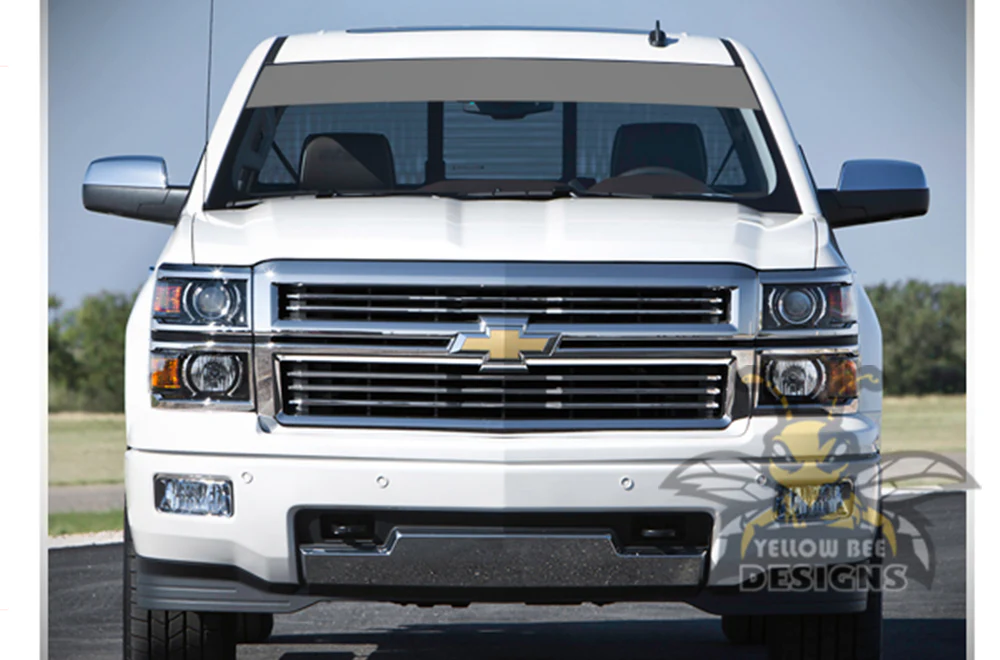 Window decals Graphics Vinyl Decals Compatible with Chevrolet Silverado 1500 - Image 3