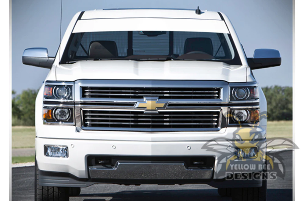 Window decals Graphics Vinyl Decals Compatible with Chevrolet Silverado 1500 - Image 4