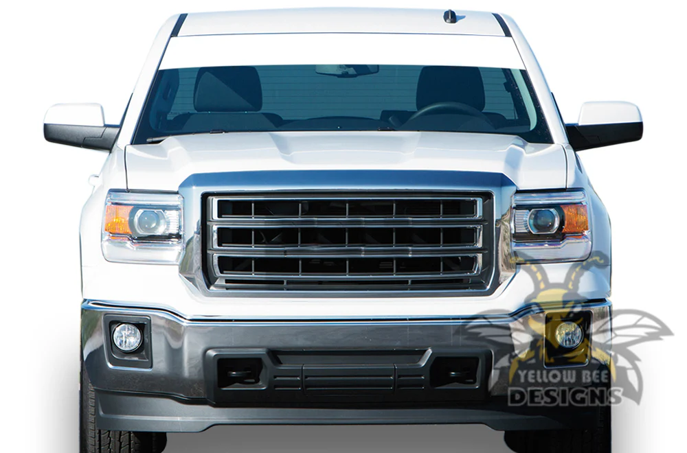 Windshield decal Vinyl Decals Compatible with GMC Sierra Crew Cab - Image 4