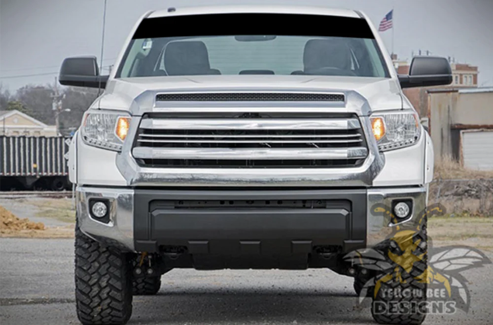 Windshield Decals Graphics Kit Vinyl Decal Compatible with Toyota Tundra Crewmax - Image 2