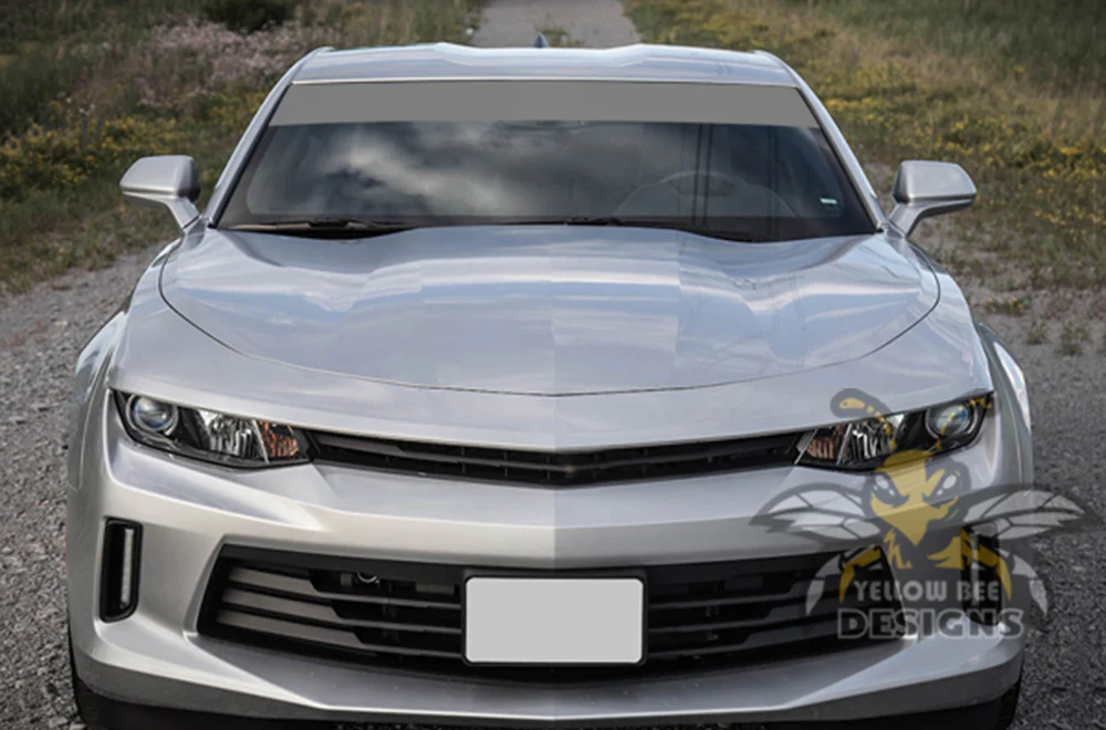 Windshield Decals Graphics Vinyl Compatible with Chevrolet Camaro - Image 3