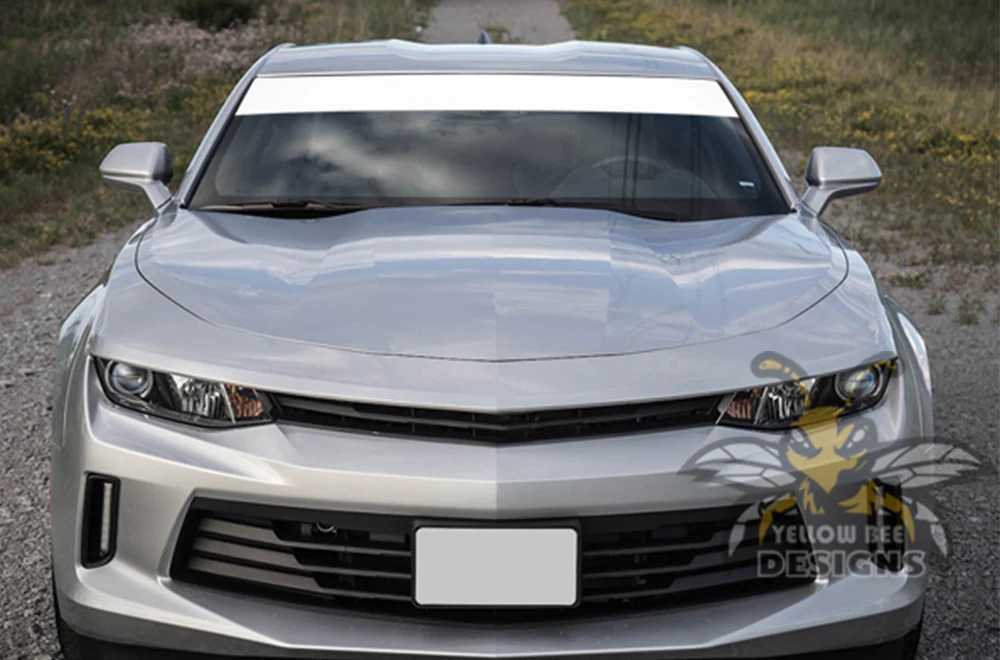 Windshield Decals Graphics Vinyl Compatible with Chevrolet Camaro - Image 4