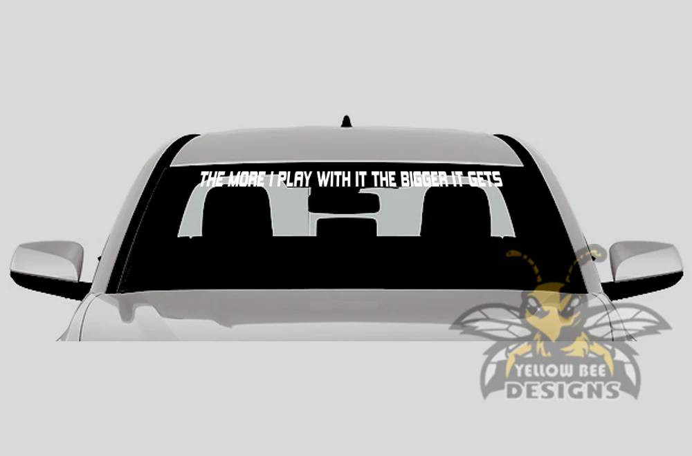 Windshield Graphics Quotes Vinyl Decal Compatible with Toyota Tacoma - Image 22