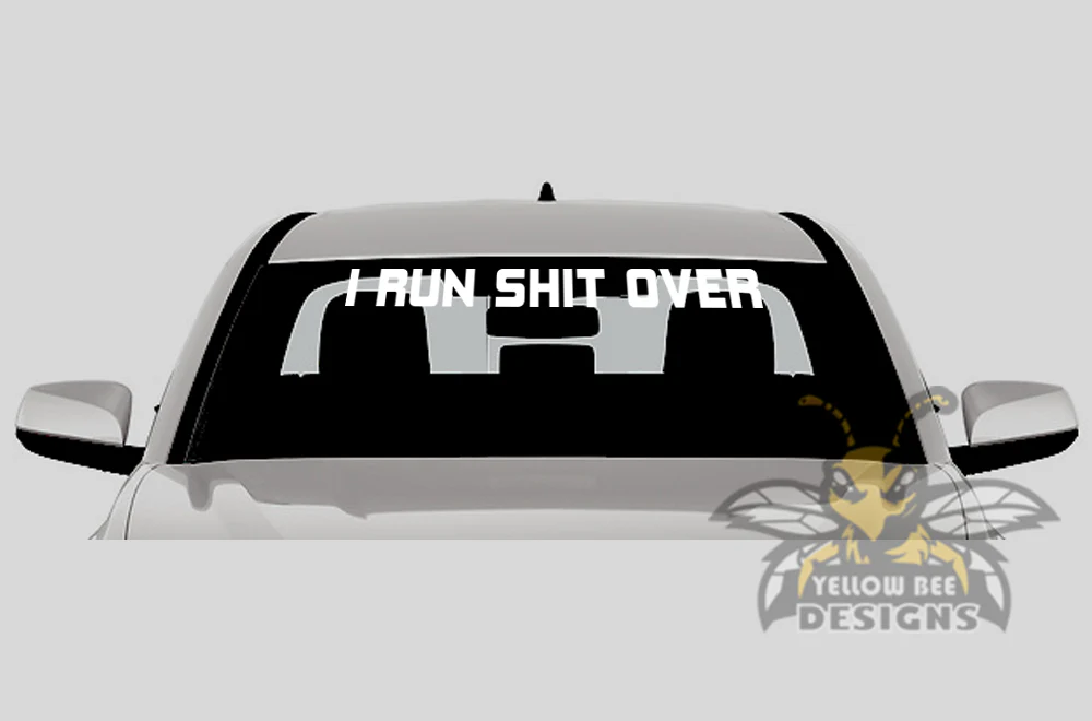 Windshield Graphics Quotes Vinyl Decal Compatible with Toyota Tundra - Image 15