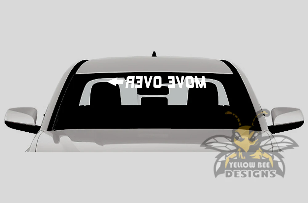 Windshield Graphics Quotes Vinyl Decal Compatible with Toyota Tundra - Image 25
