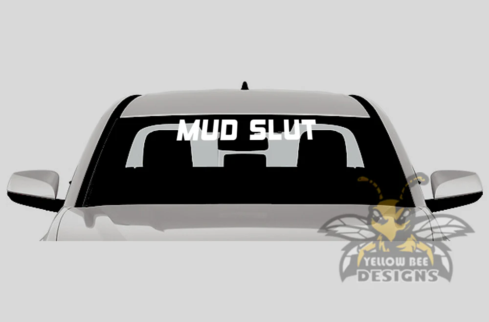 Windshield Graphics Quotes Vinyl Decal Compatible with Toyota Tundra - Image 28