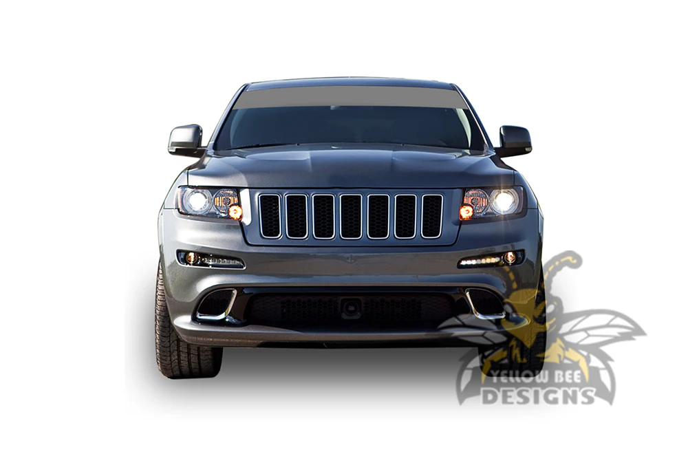 Windshield Vinyl Decal Compatible with Grand Cherokee 2000-Present - Image 3