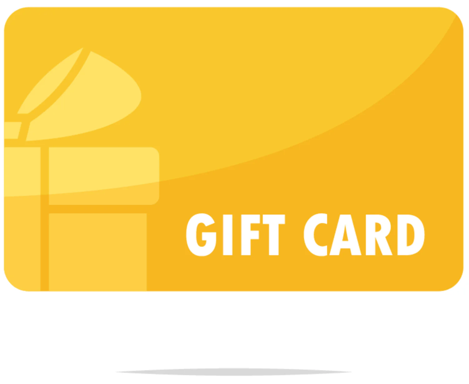 Yellow Gift Card